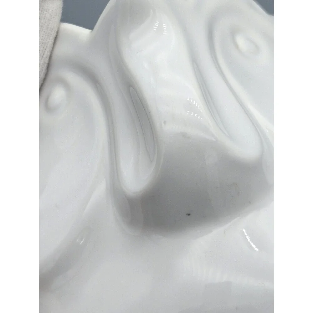 Revol‎ France Large Chicken Shaped Casserole Serving Baking Dish White P12 13.5